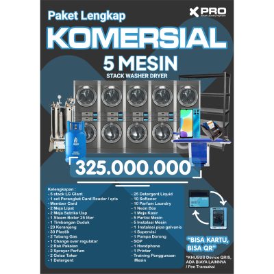 Paket Lengkap KOMERSIAL 5 - LG