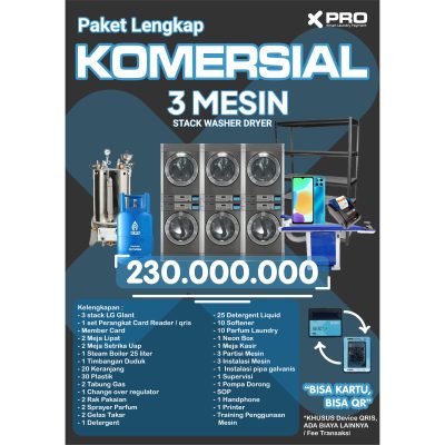 Paket Lengkap KOMERSIAL 3 - LG